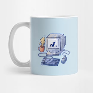 Dino Run PC Mug